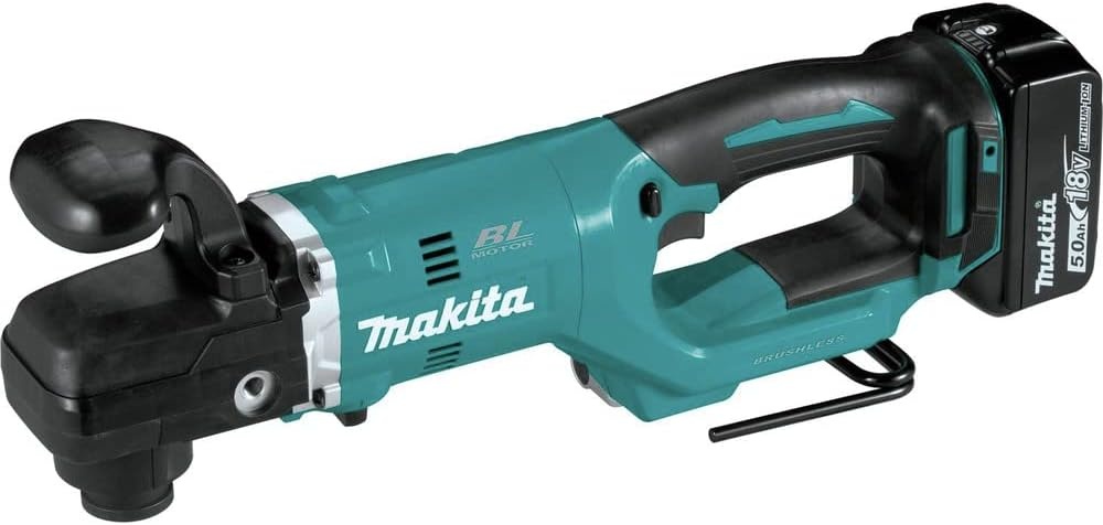image:imageMakita XAD06T 18V LXT LithiumIon Brushless Cordless 716 Hex Right Angle Drill Kit 50Ah LithiumIon Kit with 50Ah BatteryKit w two 50Ah batteries