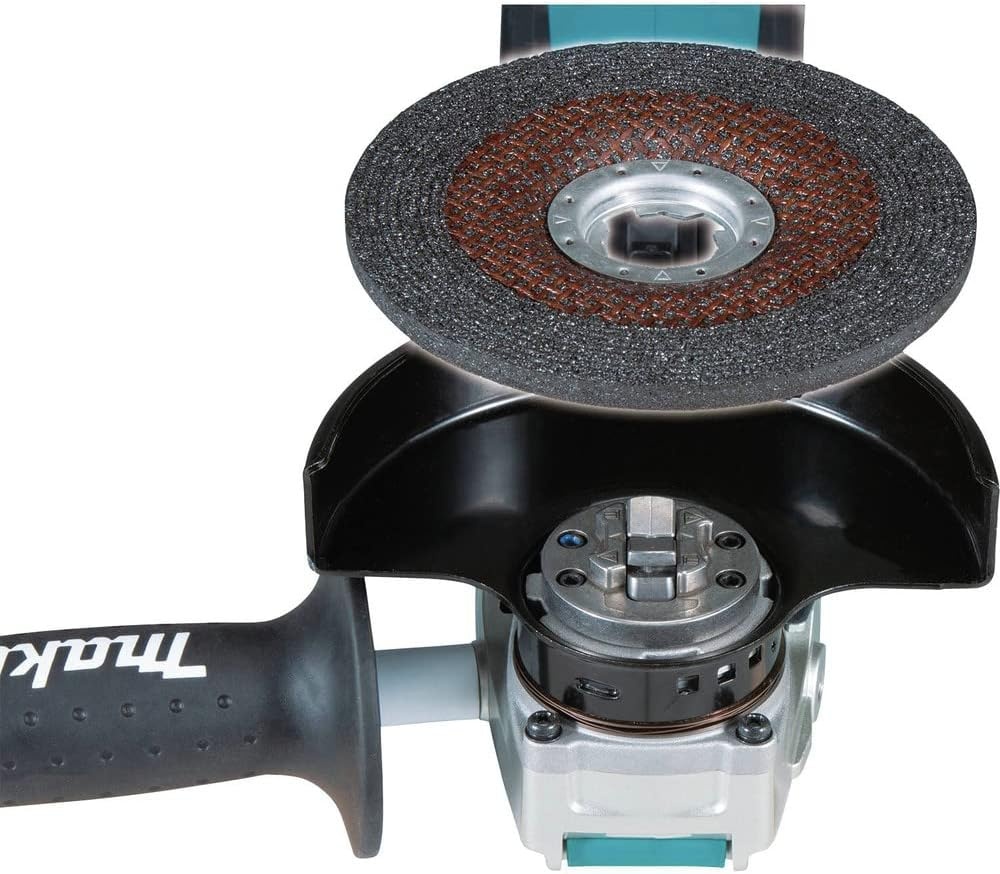 image:imageMakita XAG26Z 18V LXT LithiumIon Brushless Cordless 412 5 Paddle Switch XLOCK Angle Grinder with AFT Tool Only