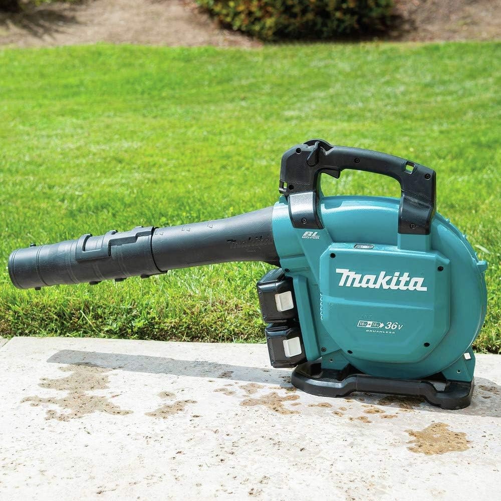 image:imageMakita XBU04PTV 36V 18V X2 LXT Brushless Blower Kit with Vacuum Attachment Kit 50AhBlower Kit