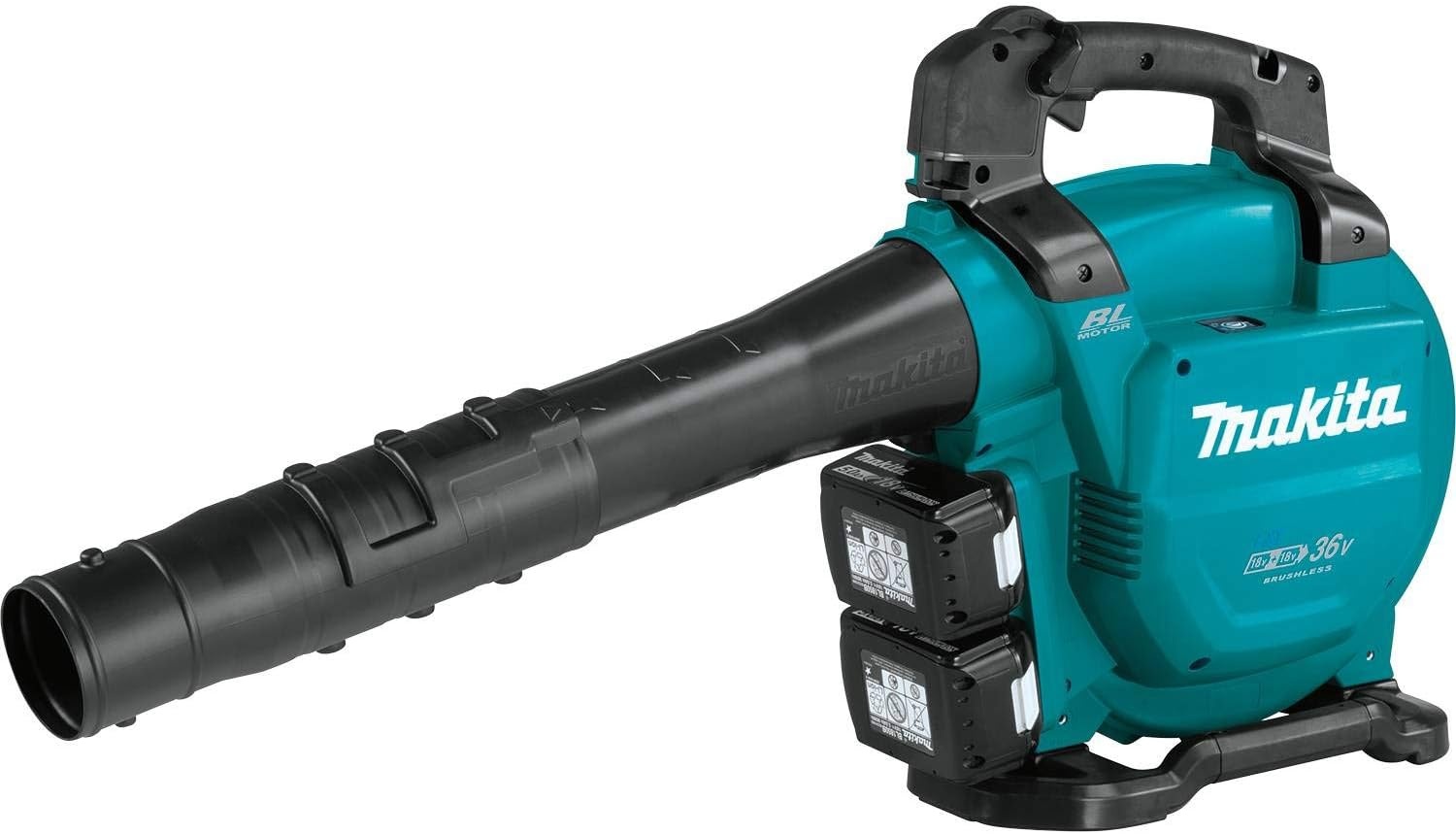 image:imageMakita XBU04PTV 36V 18V X2 LXT Brushless Blower Kit with Vacuum Attachment Kit 50AhBlower Kit
