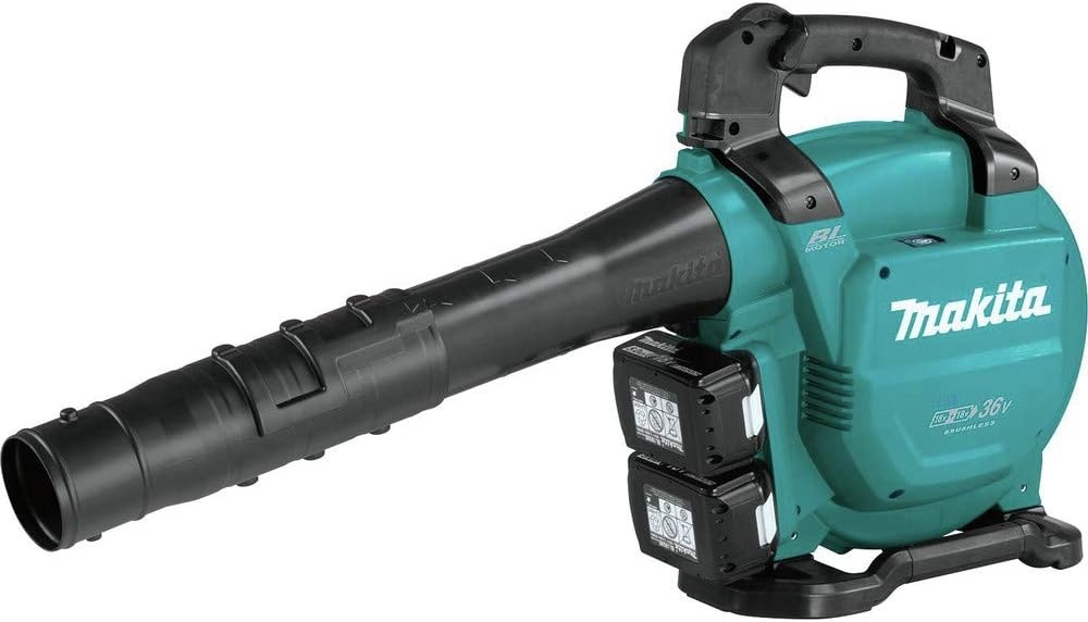 image:imageMakita XBU04PTV 36V 18V X2 LXT Brushless Blower Kit with Vacuum Attachment Kit 50AhBlower Kit
