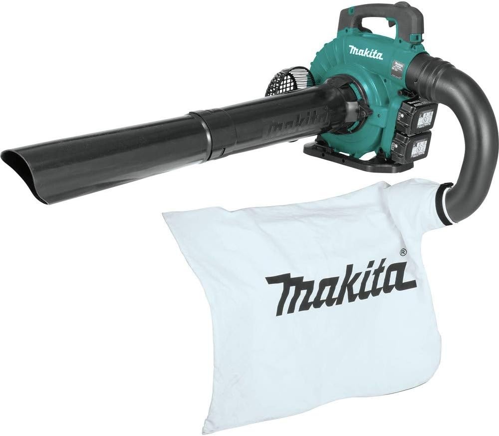 image:imageMakita XBU04PTV 36V 18V X2 LXT Brushless Blower Kit with Vacuum Attachment Kit 50AhBlower Kit w Vac Attach