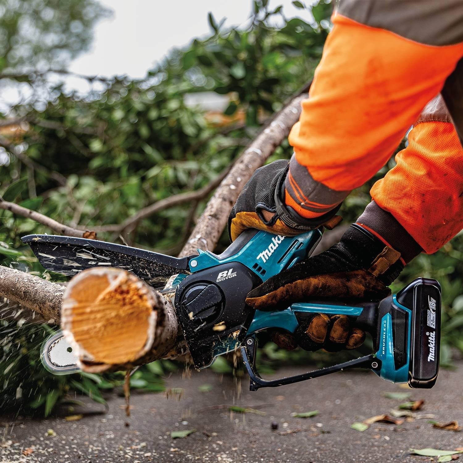 image:imageMakita XCU14SR1 18V LXT LithiumIon Brushless Cordless 6 Pruning Saw Kit 20Ah