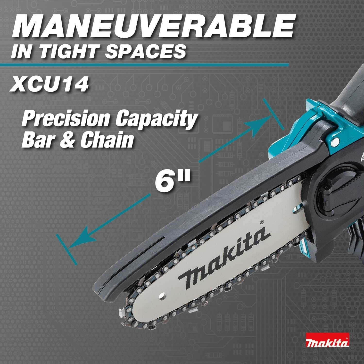image:imageMakita XCU14SR1 18V LXT LithiumIon Brushless Cordless 6 Pruning Saw Kit 20Ah