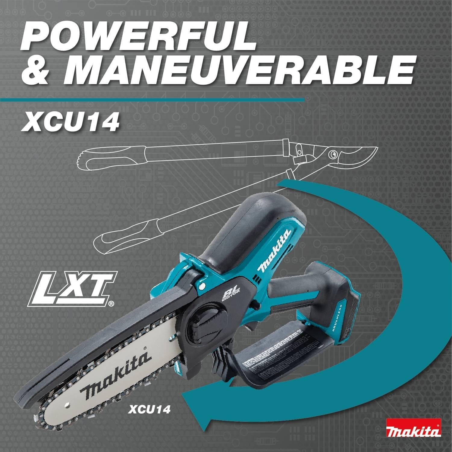 image:imageMakita XCU14Z 18V LXT LithiumIon Brushless Cordless 6 Pruning Saw Tool Only