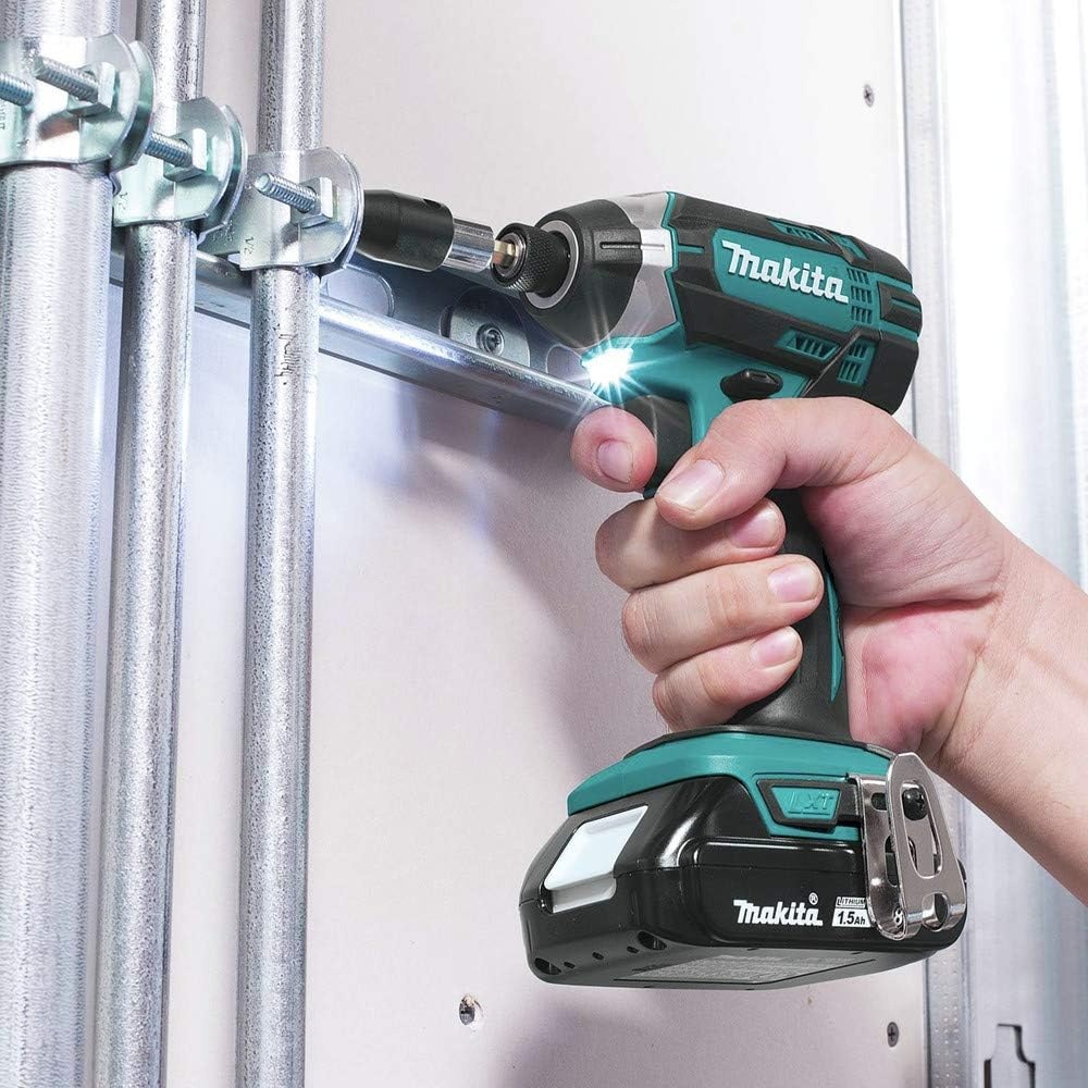 image:imageMakita XDT11SY 18V LXT LithiumIon Compact Cordless Impact Driver Kit 15Ah