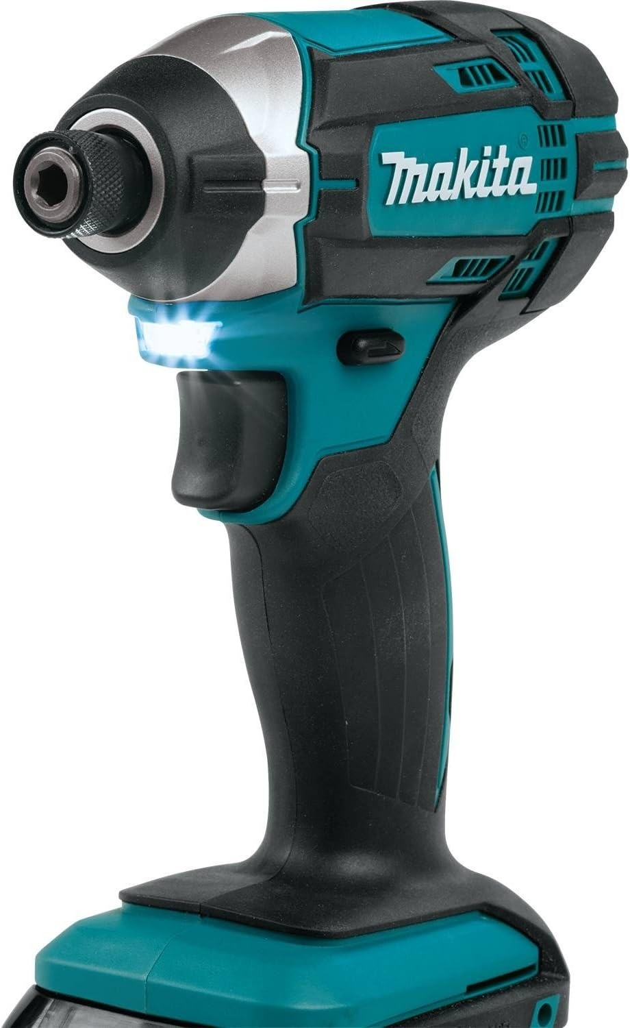 image:imageMakita XDT11Z 18V LXT LithiumIon Cordless Impact Driver Tool Only Variable Speed BuiltIn LED Light Compact Design 14 Hex Chuck Battery amp Charger Not IncludedBare Tool