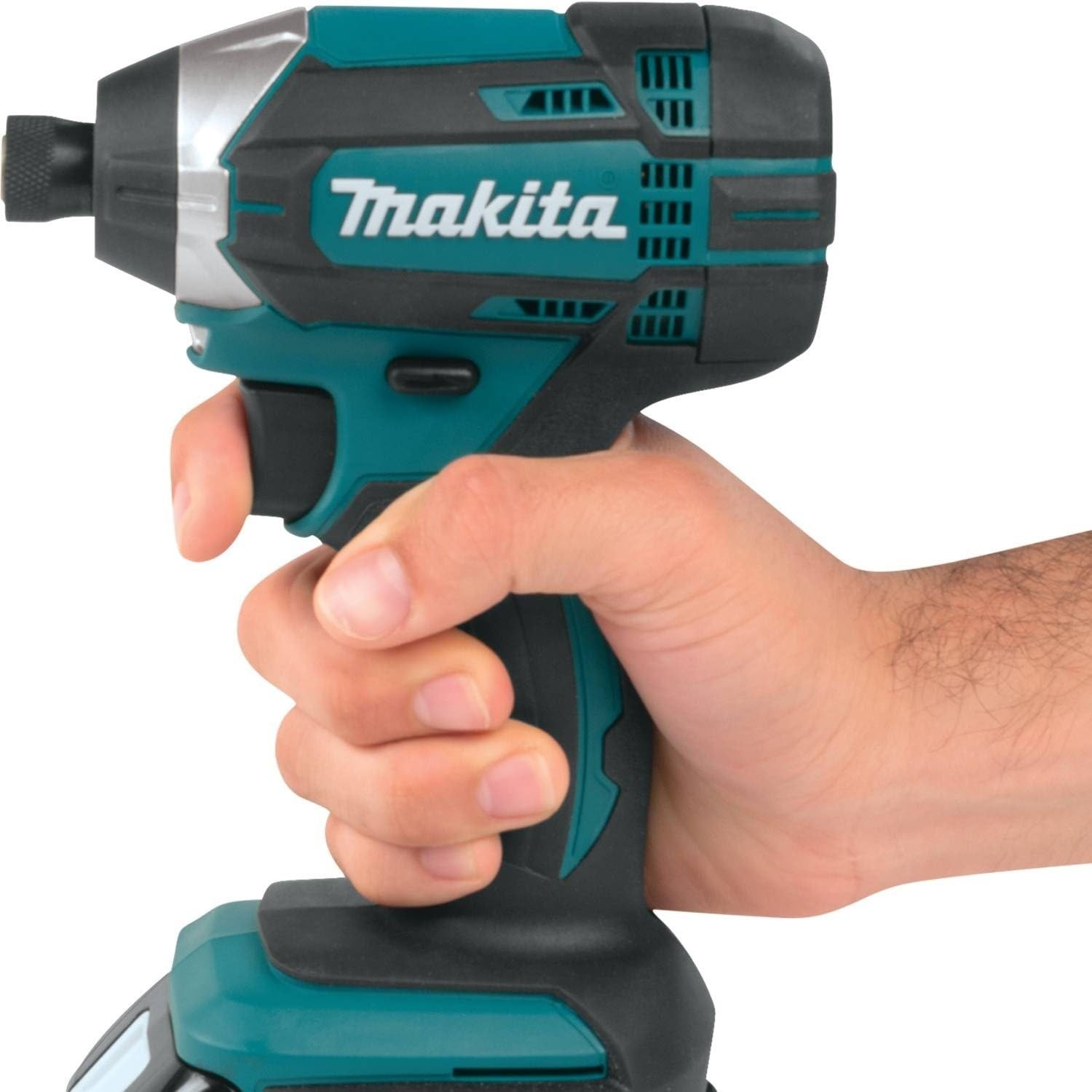 image:imageMakita XDT11Z 18V LXT LithiumIon Cordless Impact Driver Tool Only Variable Speed BuiltIn LED Light Compact Design 14 Hex Chuck Battery amp Charger Not IncludedBare Tool