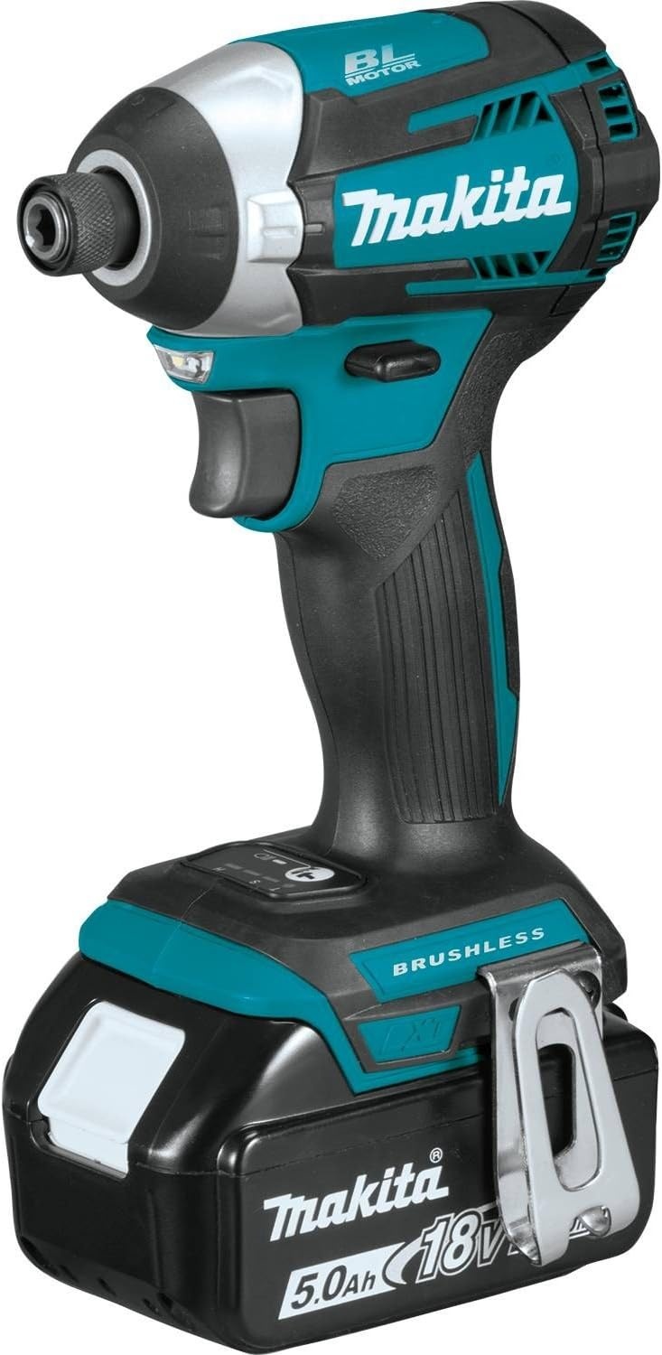 image:imageMakita XDT14T 18V LXT LithiumIon Brushless Cordless QuickShift Mode 3Speed Impact Driver Kit 50AhOne Size