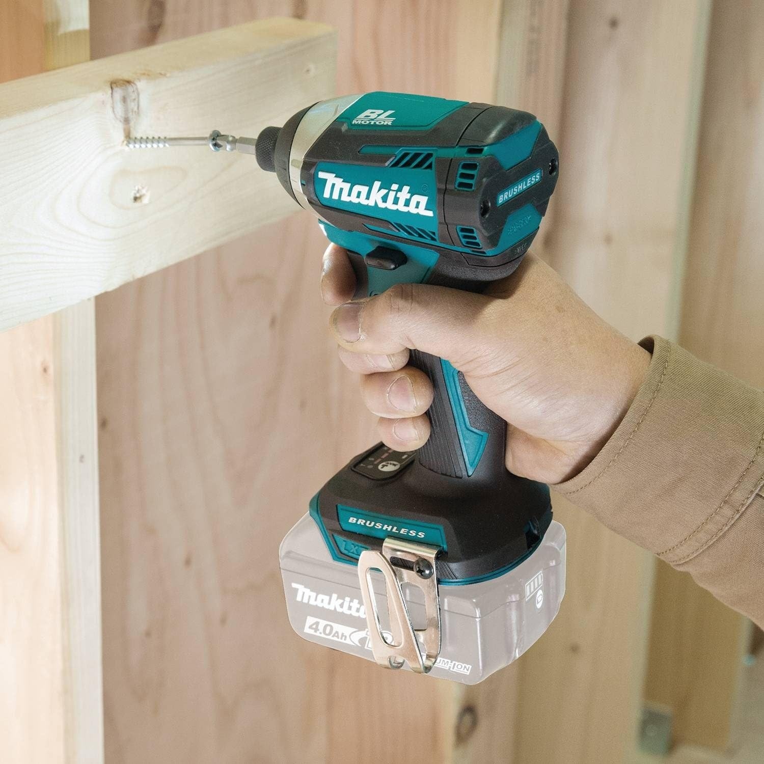 image:imageMakita XDT14Z 18V LXT LithiumIon Brushless Cordless QuickShift Mode 3Speed Impact Driver Tool Only