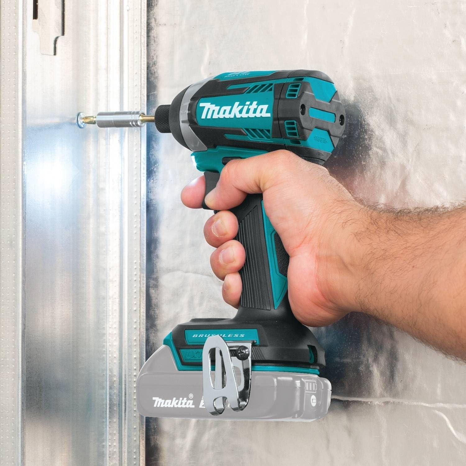 image:imageMakita XDT14Z 18V LXT LithiumIon Brushless Cordless QuickShift Mode 3Speed Impact Driver Tool Only