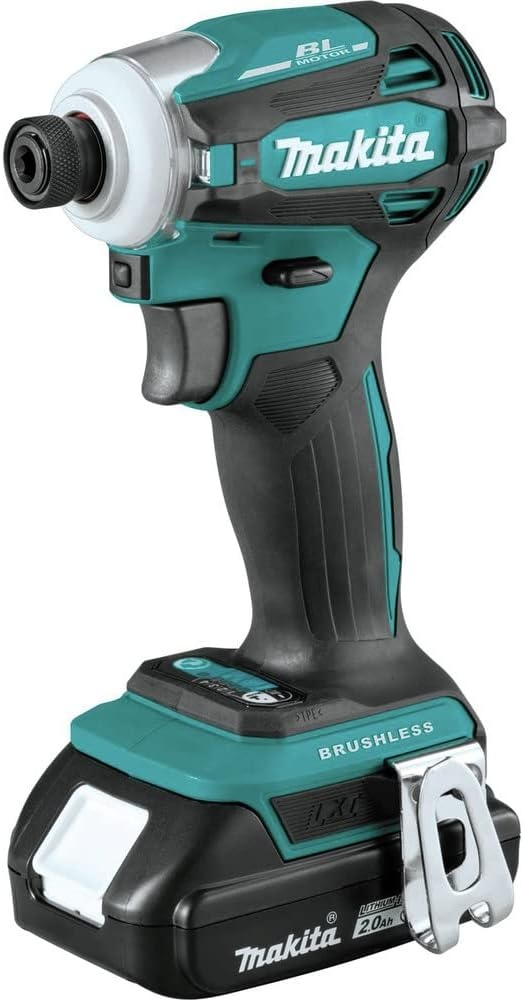 image:imageMakita XDT19R 18V LXT LithiumIon Compact Brushless Cordless QuickShift Mode 4Speed Impact Driver Kit 20Ah