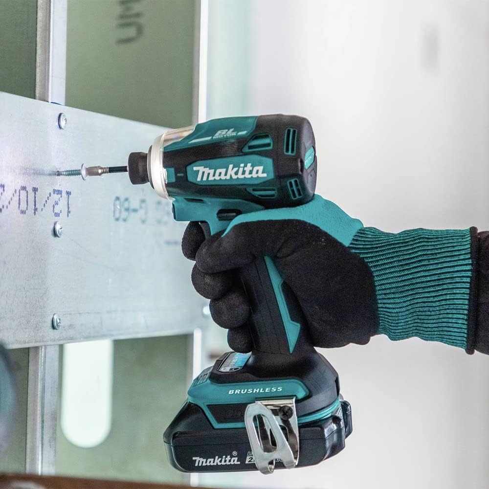 image:imageMakita XDT19R 18V LXT LithiumIon Compact Brushless Cordless QuickShift Mode 4Speed Impact Driver Kit 20Ah