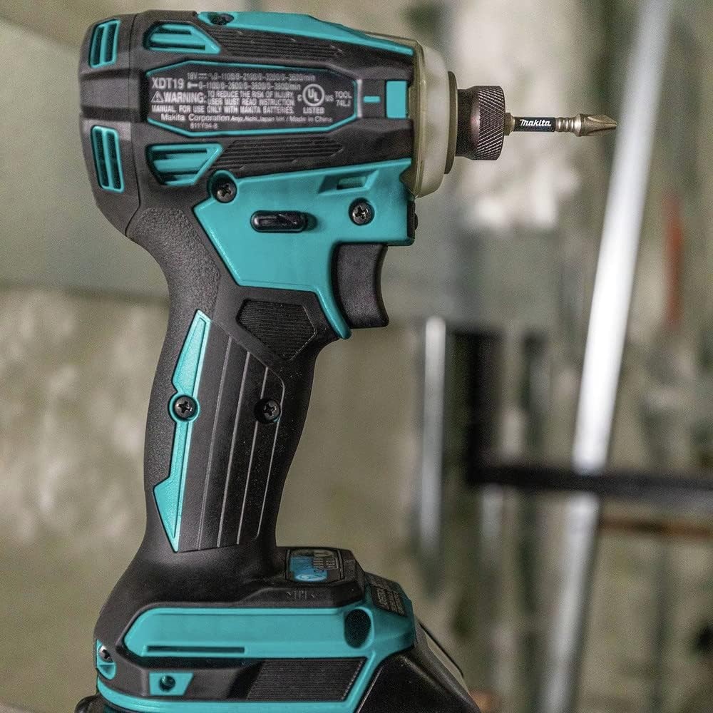 image:imageMakita XDT19T 18V LXT LithiumIon Brushless Cordless QuickShift Mode 4Speed Impact Driver Kit 50Ah