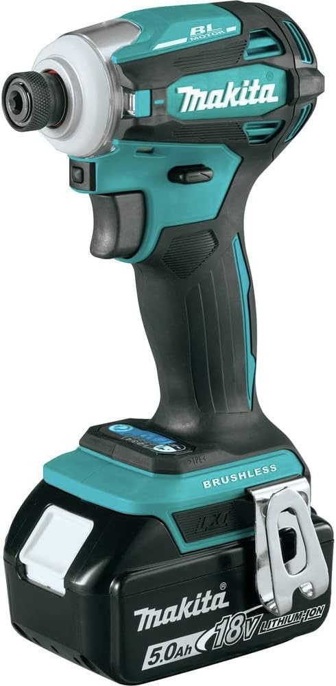 image:imageMakita XDT19T 18V LXT LithiumIon Brushless Cordless QuickShift Mode 4Speed Impact Driver Kit 50Ah