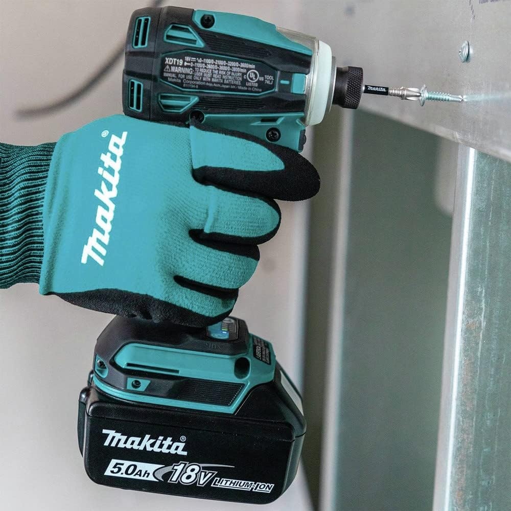 image:imageMakita XDT19T 18V LXT LithiumIon Brushless Cordless QuickShift Mode 4Speed Impact Driver Kit 50Ah