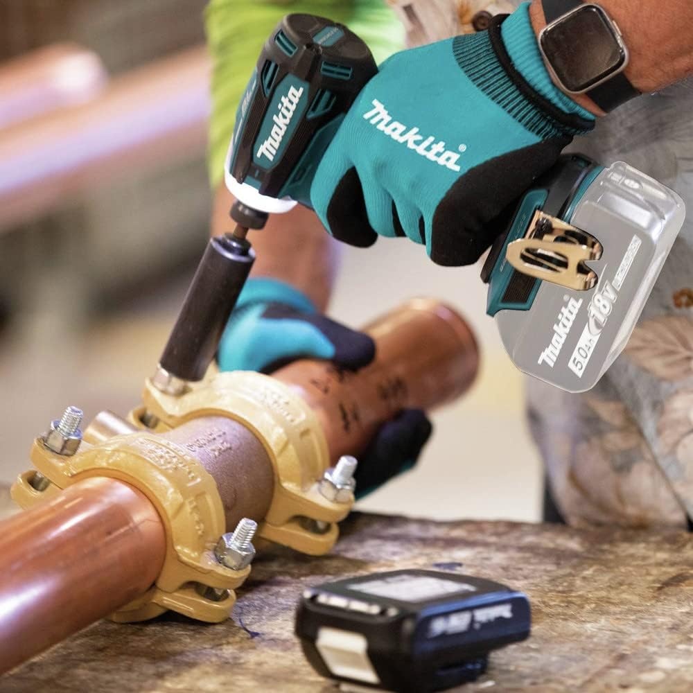 image:imageMakita XDT19Z 18V LXT LithiumIon Brushless Cordless QuickShift Mode 4Speed Impact Driver Tool OnlyImpact Driver