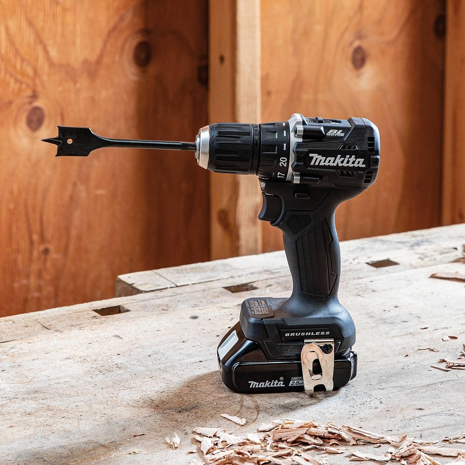 image:imageMakita XFD15RB 18V LXT LithiumIon SubCompact Brushless Cordless 12 DriverDrill Kit 20Ah Black