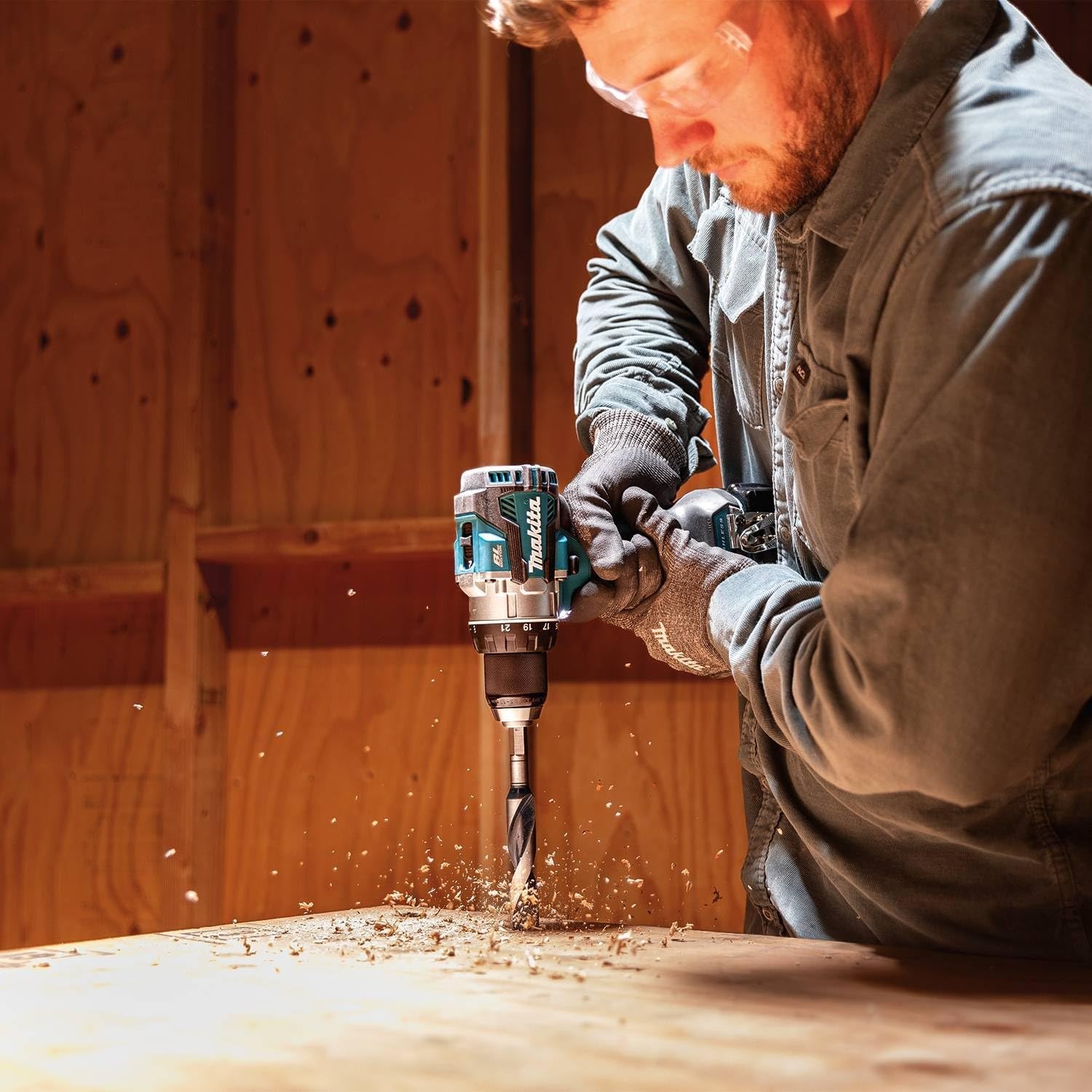 image:imageMakita XFD16T 18V LXT LithiumIon Brushless Cordless 12 DriverDrill Kit 50Ah