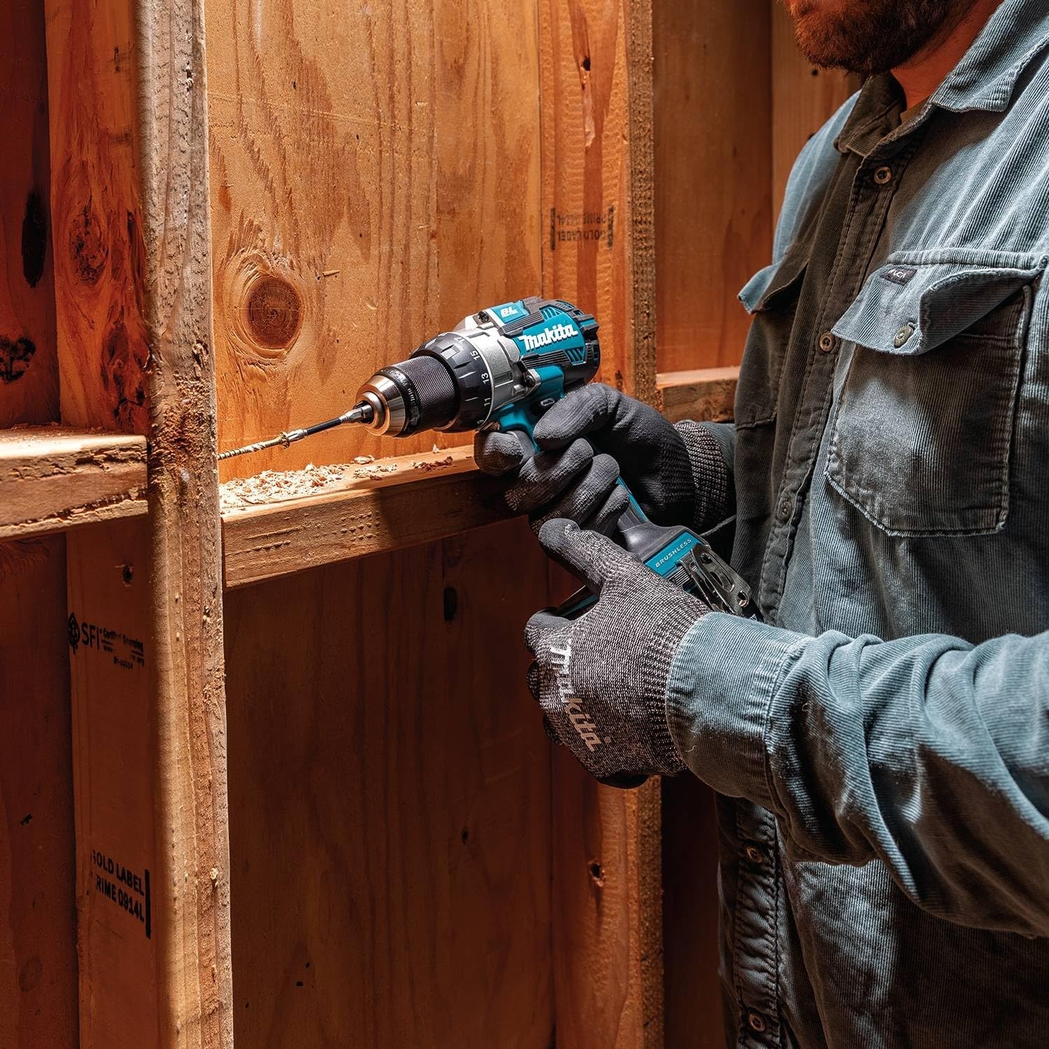 image:imageMakita XFD16T 18V LXT LithiumIon Brushless Cordless 12 DriverDrill Kit 50Ah