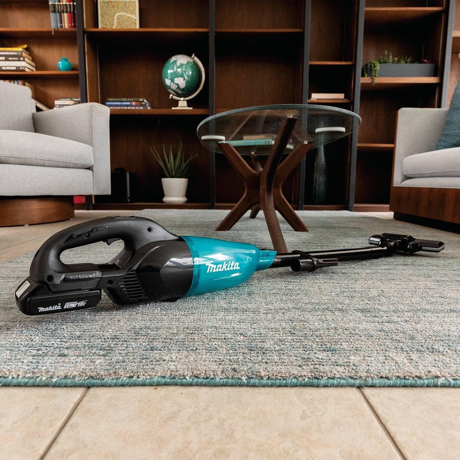 image:imageMakita XLC08R1B 18V LXT Lithiumion Compact Brushless Cordless Vacuum Kit Trigger wLock 20Ah