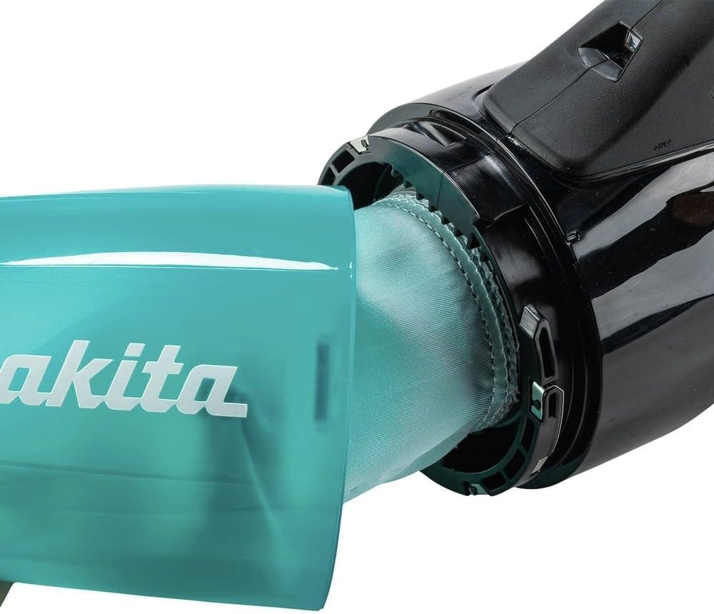 image:imageMakita XLC09ZB 18V LXT Lithiumion Compact Brushless Cordless 4Speed Vacuum wPush Button Tool Only