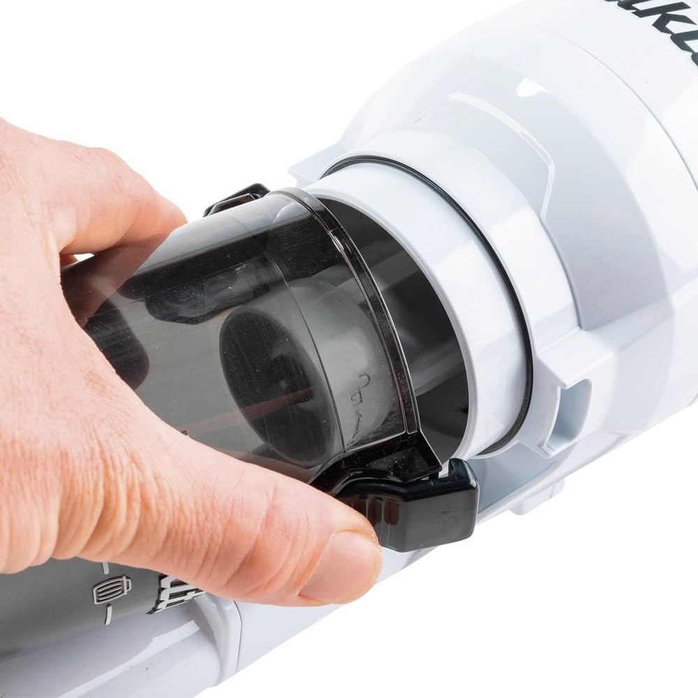 image:imageMakita XLC11R1W 18V LXT Lithiumion Compact Brushless Cordless Cyclonic 4Speed Stick Vacuum Kit 20Ah