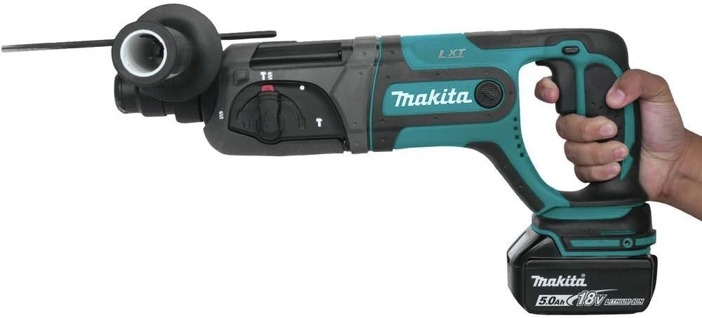 image:imageMakita XRH04T 18V LXT LithiumIon Cordless 78 Rotary Hammer Kit Accepts SdsPlus Bits 50Ah