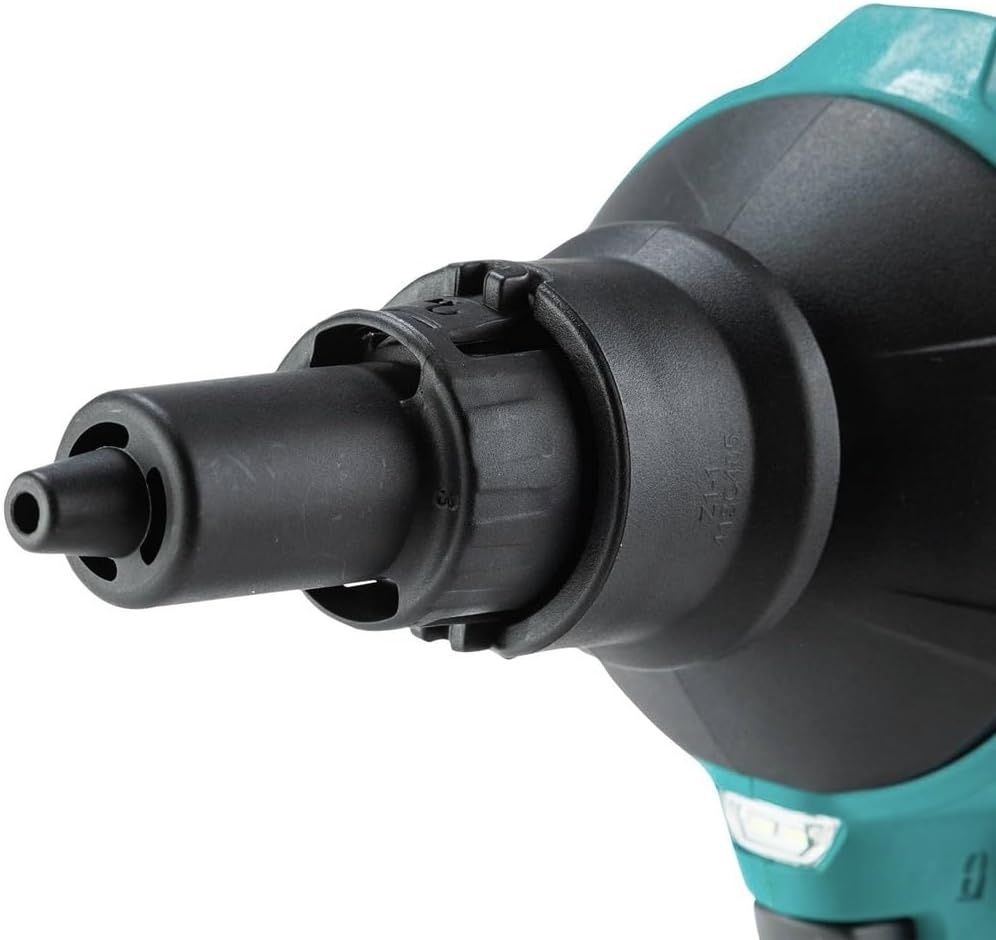 image:imageMakita XSA01Z 18V LXT Brushless Cordless High Speed BlowerInflator Tool Only Up to 447 MPH 4 digital speeds 5 nozzles builtin LED tool only