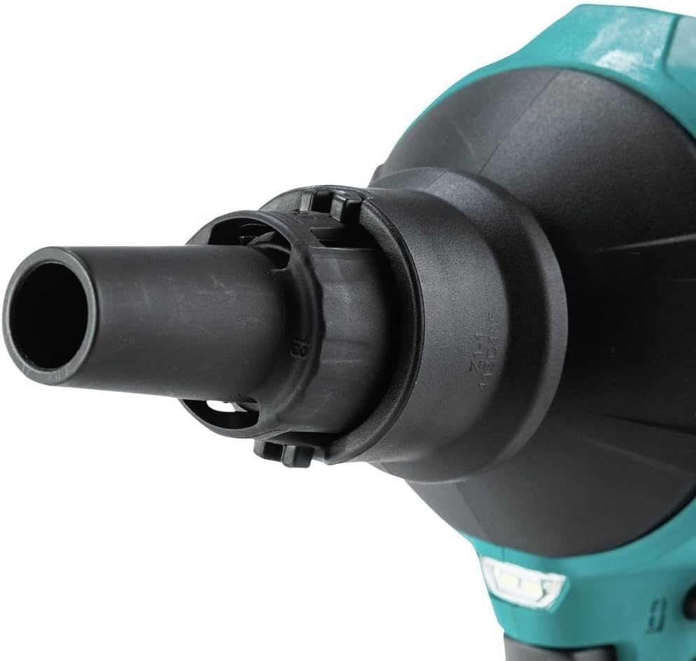 image:imageMakita XSA01Z 18V LXT Brushless Cordless High Speed BlowerInflator Tool Only Up to 447 MPH 4 digital speeds 5 nozzles builtin LED tool only