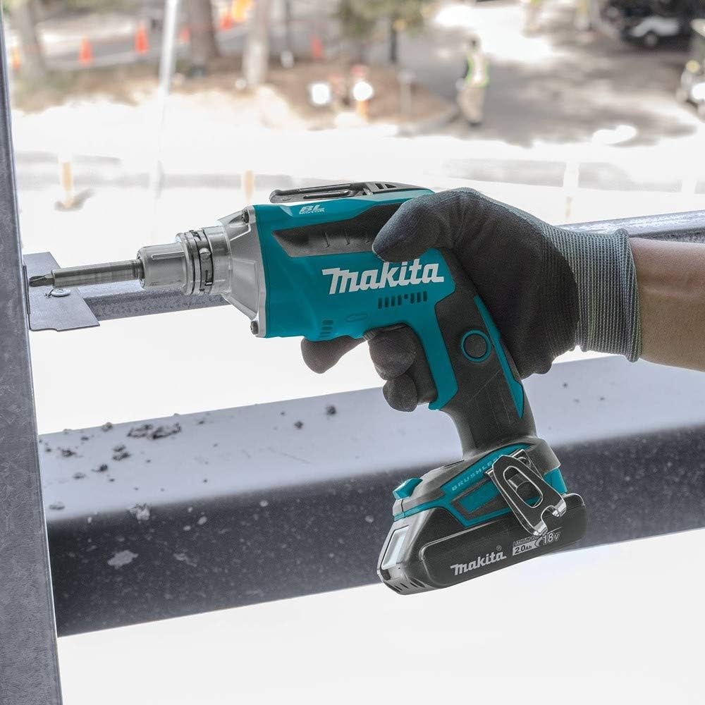 image:imageMakita XSF03T 18V LXT LithiumIon COMPACT Brushless Cordless Drywall Screwdriver Kit 50AhKit 20Ah