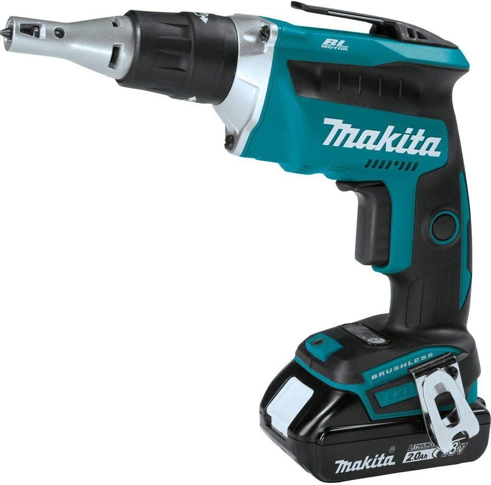 image:imageMakita XSF03T 18V LXT LithiumIon COMPACT Brushless Cordless Drywall Screwdriver Kit 50AhKit 20Ah