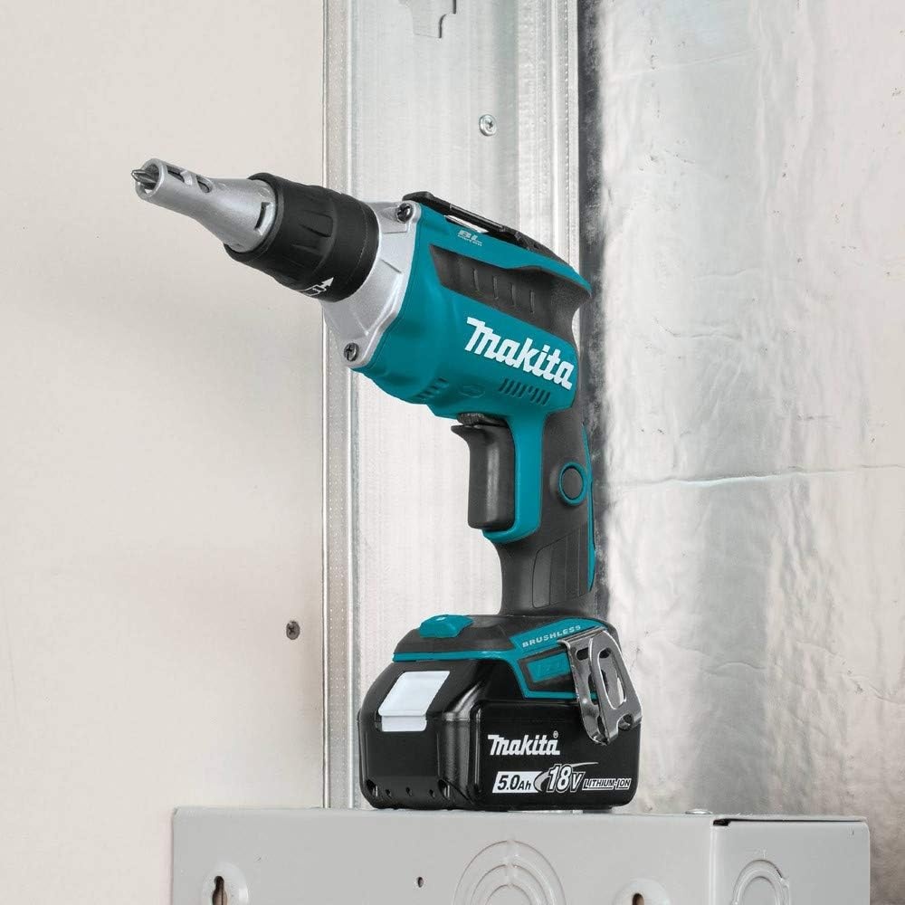 image:imageMakita XSF03T 18V LXT LithiumIon COMPACT Brushless Cordless Drywall Screwdriver Kit 50AhKit 50Ah