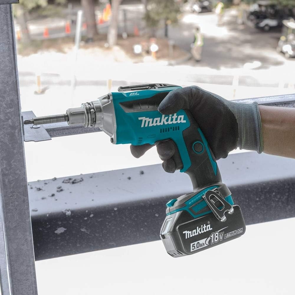 image:imageMakita XSF03T 18V LXT LithiumIon COMPACT Brushless Cordless Drywall Screwdriver Kit 50AhKit 50Ah