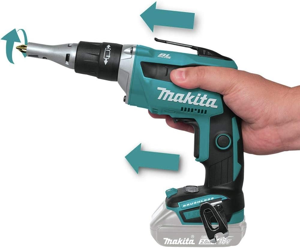 image:imageMakita XSF04Z 18V LXT LithiumIon Brushless Cordless 2 500 Rpm Drywall Screwdriver Tool OnlyBare Tool