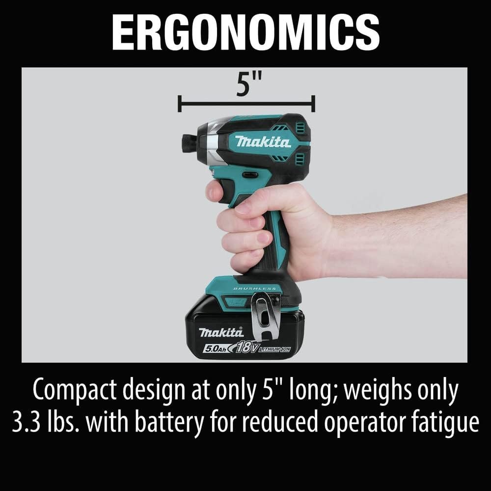 image:imageMakita XT291T 18V LXT LithiumIon Brushless Cordless 2Pc Combo Kit 50AhKit Only