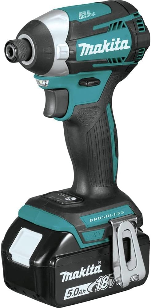 image:imageMakita XT452T 18V LXT LithiumIon Brushless Cordless 4Pc Combo Kit 50Ah Brushless motor 5000 RPM 160 lumensKit Only