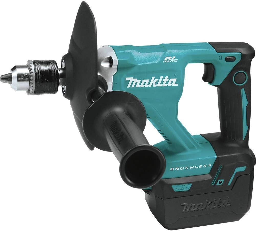 image:imageMakita XTU02T 18V LXT LithiumIon Brushless Cordless 12 Mixer Kit 50AhMixer Kit