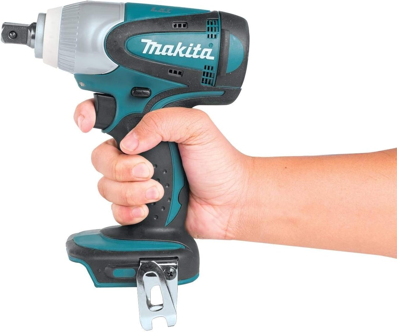 image:imageMakita XWT05Z 18V LXT LithiumIon Cordless 12 Sq Drive Impact Wrench Tool OnlyBare Tool