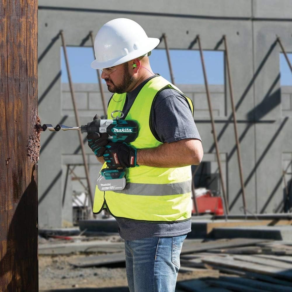 image:imageMakita XWT09XVZ 18V LXT LithiumIon Brushless Cordless High Torque 716 Hex Utility Impact Wrench