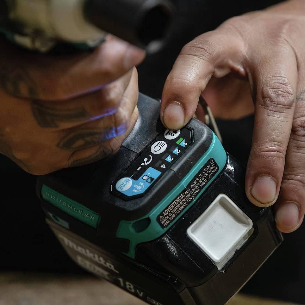 image:imageMakita XWT16Z 18V LXT LithiumIon Brushless Cordless 4Speed 38 Sq Drive Impact Wrench wFriction Ring Anvil Tool Only