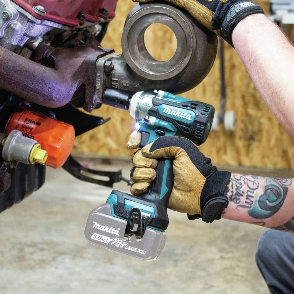 image:imageMakita XWT16Z 18V LXT LithiumIon Brushless Cordless 4Speed 38 Sq Drive Impact Wrench wFriction Ring Anvil Tool Only