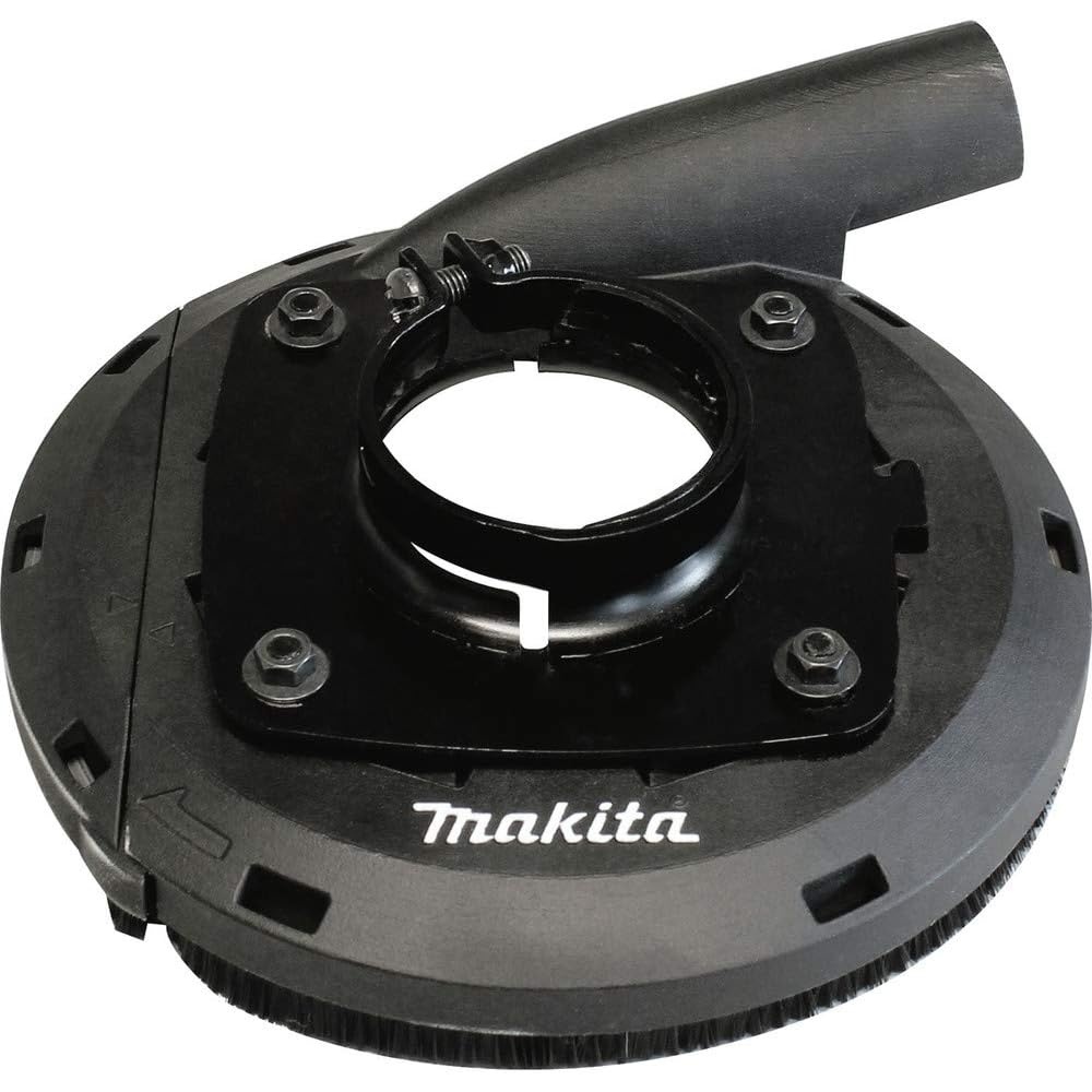 image:imageMakita 1952365 412 5 Dust Extraction Surface Grinding Shroud Dust Collection Concrete Finishing Coating Removal Flush Edge Access Vacuum Ready7