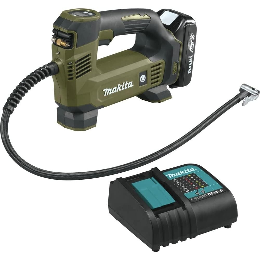 image:imageMakita ADMP180SYX Outdoor Adventure 18V LXT Inflator Kit 15AhCamo Green