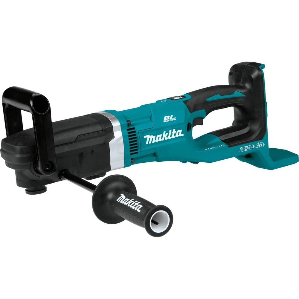 image:imageMakita XAD04Z 36V 18V X2 LXT Brushless Cordless 716 Hex Right Angle Drill Tool OnlyRight Angle Drill  Tool Only