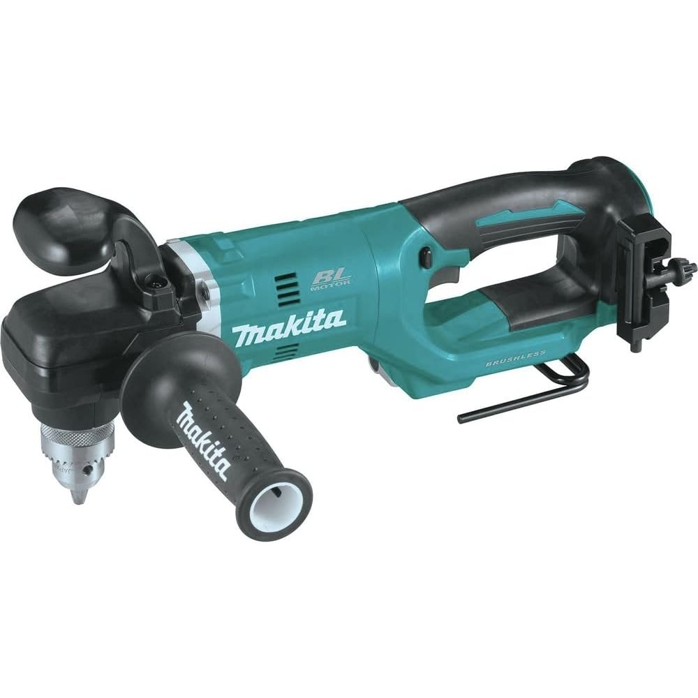 image:imageMakita XAD05Z 18V LXT LithiumIon Brushless Cordless 12 Right Angle Drill Tool Only Tool OnlyRight Angle Drill