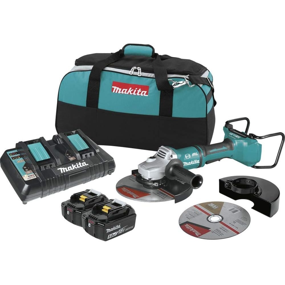 image:imageMakita XAG13PT1 18V x2 LXT 36V Bl 9 CutOffAngle Grinder Kit