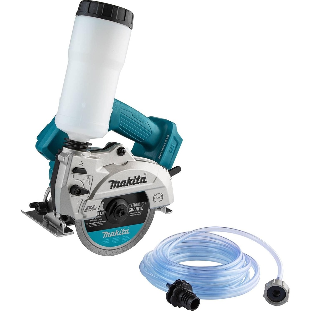 image:imageMakita XCC01Z 18V LXT LithiumIon Brushless Cordless 5 WetDry Masonry Saw AWS Capable Tool Only  AWS capable tool only