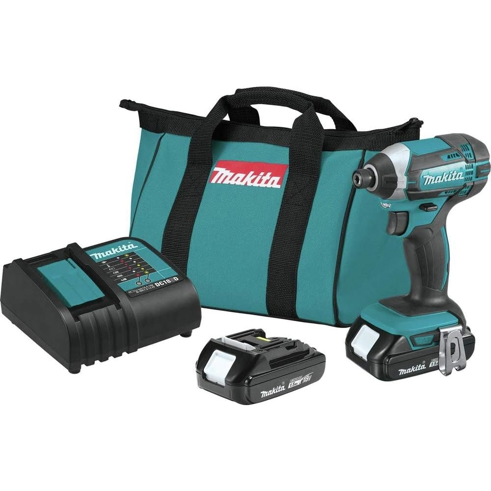 image:imageMakita XDT11SY 18V LXT LithiumIon Compact Cordless Impact Driver Kit 15Ah