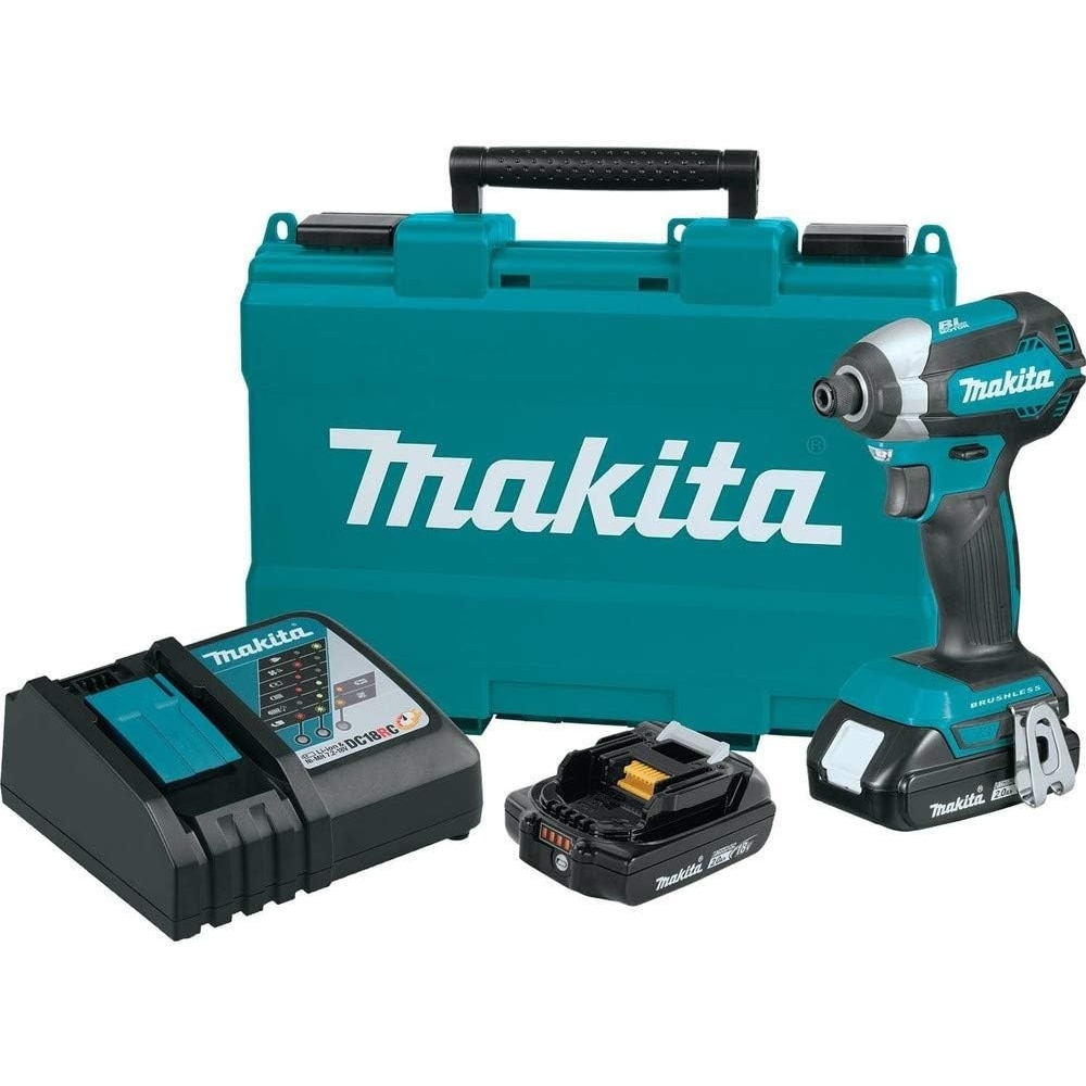 image:imageMakita XDT13R 20Ah 18V LXT LithiumIon Compact Brushless Cordless Impact Driver Kit